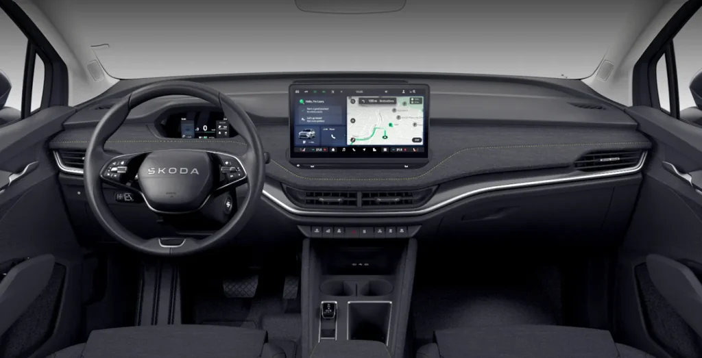 SKODA-Elroq-150kW-204CV-63kWh-interior-delantera.webp