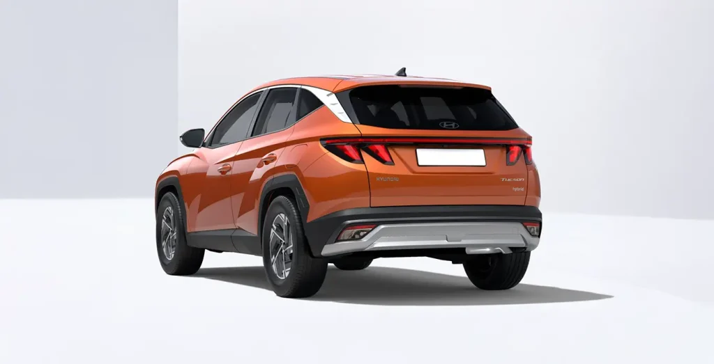 Hyundai-Tucson-FL-1.6T-239CV-HEV-AT-Klass-naranja-trasera.webp